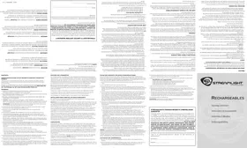 Notice Streamlight SL20XP Lampe de poche