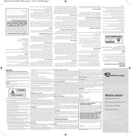 Notice Streamlight KNUCKLEHEAD Lampe de poche