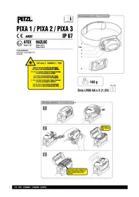 Notice Petzl PIXA 1 Lampe de poche