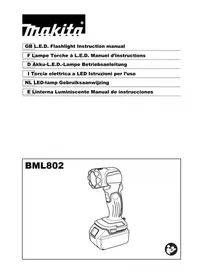 MAKITA BML802 - Iluminación