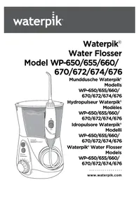 Notice Waterpik WP674 Brossette interdentaire