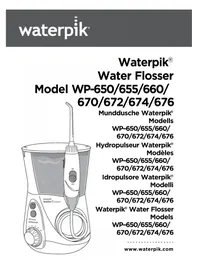 Notice Waterpik WP650 Brossette interdentaire