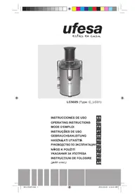 Notice UFESA LC5025 Entsafter