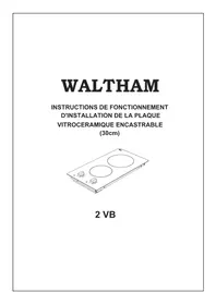 WALTHAM 2 VB - Cuisinière