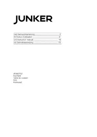 Junker JR36DT52 - Cooker