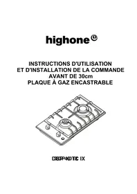 HIGH ONE DGP 40 TC IX - Cuisinière