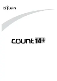 Notice B'twin COUNT14+ Compteur