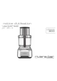 RIVIERA &amp; BAR Robot Quad Blade PR854A - Robot ménager
