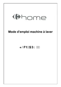 Carrefour Home HLF127APW12 - Machine à laver