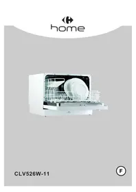Notice Carrefour Home CLV526W11 Lave-vaisselle