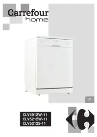 Notice Carrefour Home CLV4912W11 Lave-vaisselle