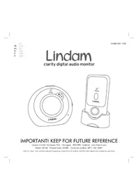 Notice Lindam LD166 Moniteurs pour bébé