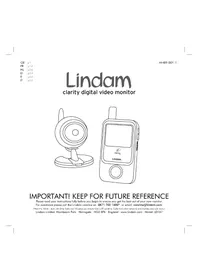 Notice Lindam LD167 Moniteurs pour bébé