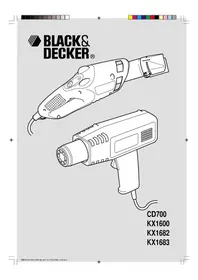 Notice BLACK & DECKER KX1682 Pistola térmica