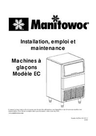 Notice Manitowoc EC018 Machine à glaçons