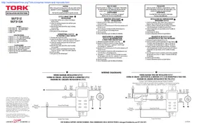 Notice Tork SS721ZA Commutateur