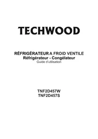 TECHWOOD TNF2D457W - Réfrigérateur