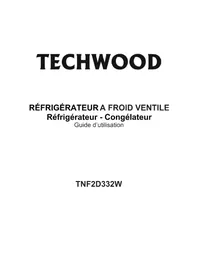 TECHWOOD TNF2D332W - Réfrigérateur