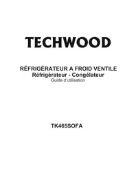TECHWOOD TK465SOFA - Réfrigérateur