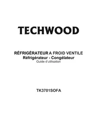 TECHWOOD TK3701SOFA - Réfrigérateur
