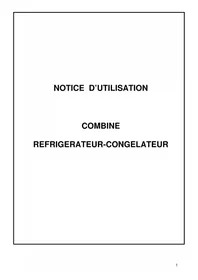 Notice BLUESKY BRC 50007 Réfrigérateur