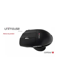 Notice Contour Design WIRELESS UNIMOUSE Souris