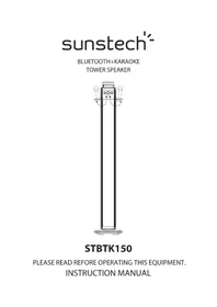 Notice Sunstech STBTK150 Sistema de karaoke