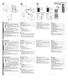 Notice Busch-Jaeger 83222 U611 Interphone