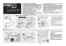 Notice CAT EYE VOLT1600 Lampe de poche