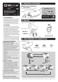 Notice CAT EYE VOLT400XC Lampe de poche