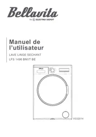 Notice BELLAVITA LFS 1496 BNVT BE Machine à laver