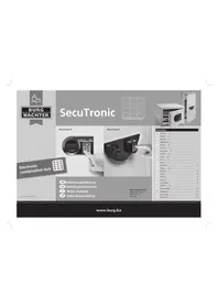 Notice BURG WACHTER OFFICE 114 E Coffre-fort