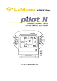 Notice LeMond Fitness PILOT II Compteur