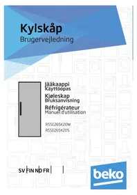 BEKO RSSE 265 K20 S - Kjøleskap