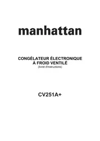 MANHATTAN CV251A+ - Congélateur