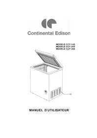 CONTINENTAL EDISON CCF205 - Congélateur