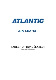 ATLANTIC ART1451BA+ - Congélateur