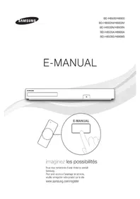 Notice SAMSUNG BDH8909S Lecteur blu-ray