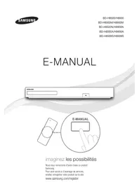 Notice SAMSUNG BDH8509S Lecteur blu-ray