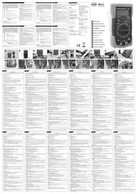 Notice ELRO M970 Multimètre