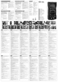 Notice ELRO M990 Multimètre