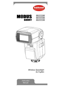 Notice Hähnel MODUS 600RT Flash