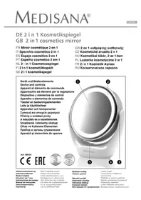 Notice MEDISANA CM 835 Mirroir