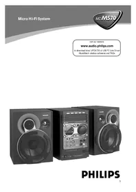 Notice PHILIPS MCM570 Chaîne Hi-Fi