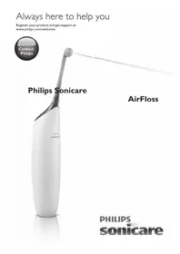 Notice PHILIPS SONICARE AIRFLOSS HX8212 Spazzolino interdentale