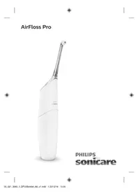 Notice PHILIPS SONICARE AIRFLOSS PRO HX8472 Spazzolino interdentale