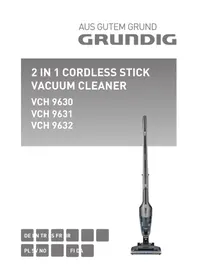 Notice GRUNDIG VCH 9630 Miotła