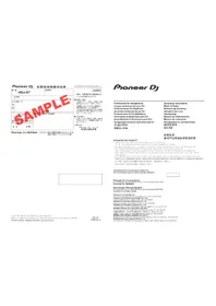 Notice PIONEER HDJX7 écouteurs