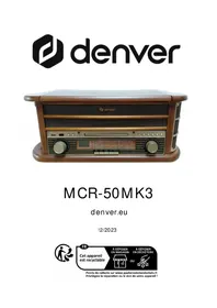 Notice DENVER MCR50MK3 Platine_disque