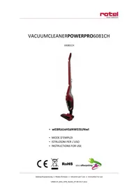 Notice ROTEL U6081CH Broom